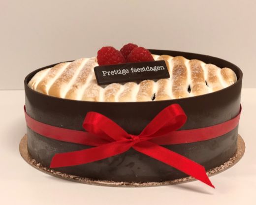 Chocolade Framboos Ijstaart