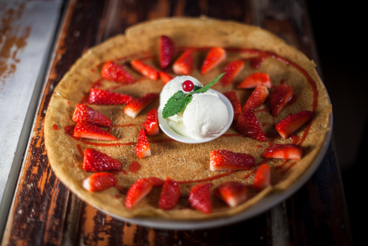 Specialiteitenpannenkoek arrangement