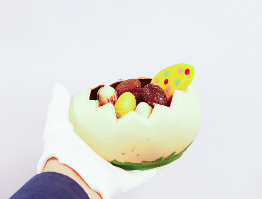 Gevuld struisvogelei