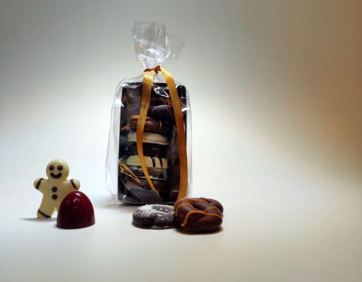 Luxe gevulde kerstkransjes